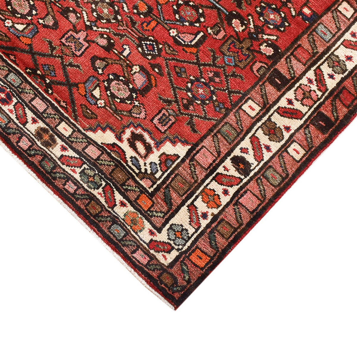 Alfombra persa - Nómada - 160 x 95 cm - rojo