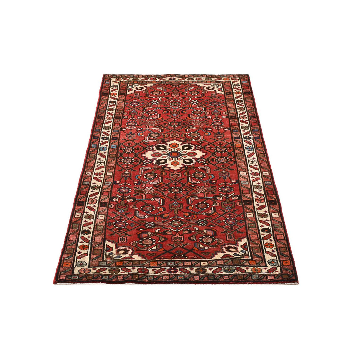 Alfombra persa - Nómada - 160 x 95 cm - rojo