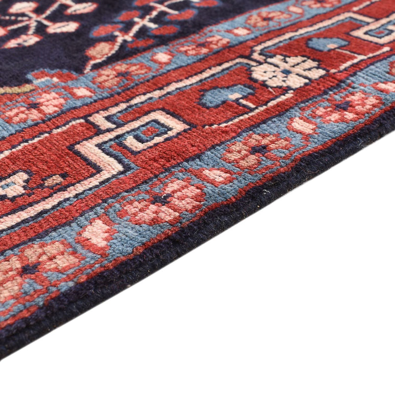 Alfombra persa - Nómada - 208 x 137 cm - azul oscuro