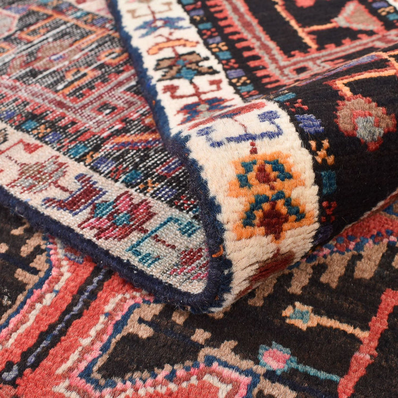 Alfombra persa - Nómada - 198 x 129 cm - rojo claro
