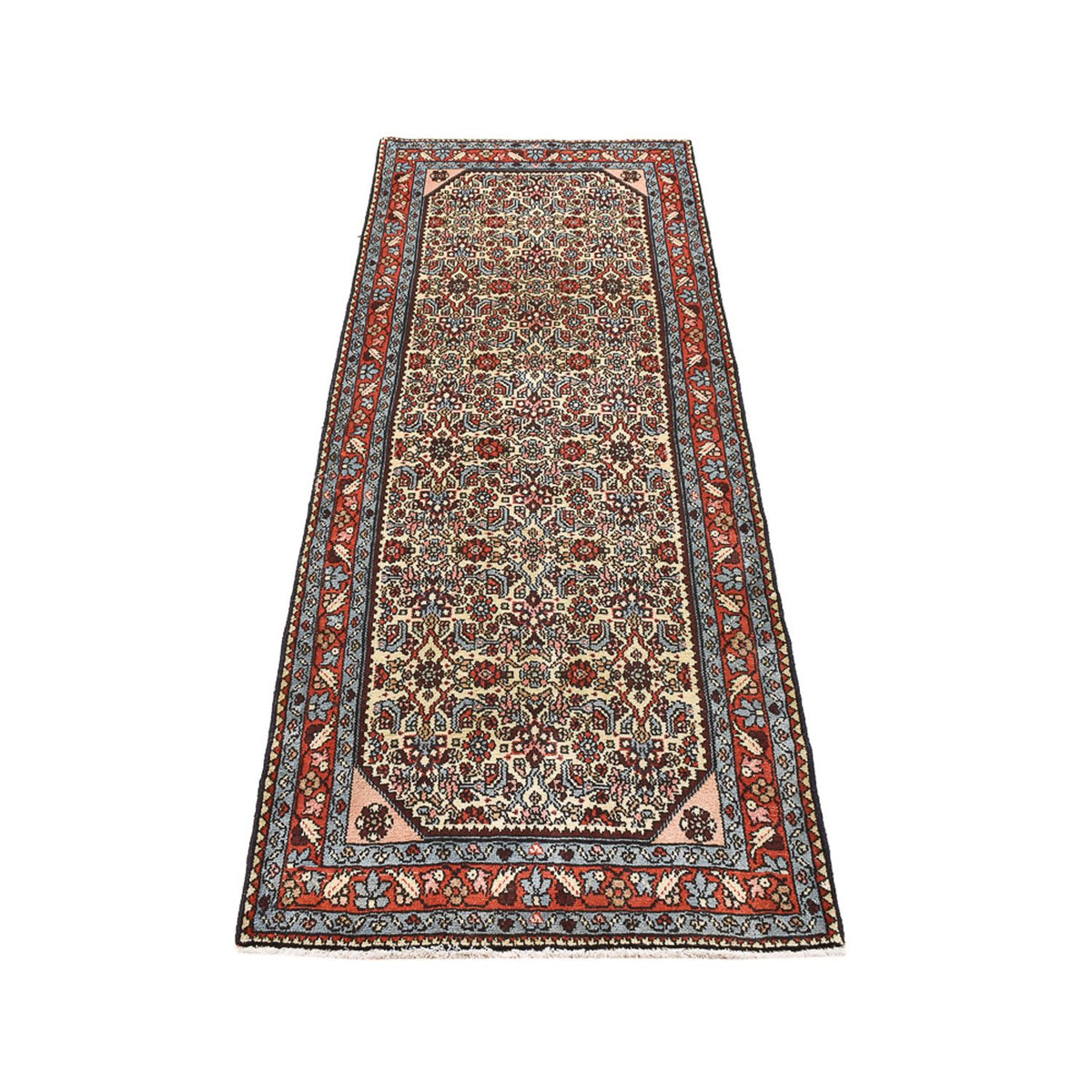 Alfombra de pasillo Alfombra persa - Nómada - 195 x 75 cm - arena
