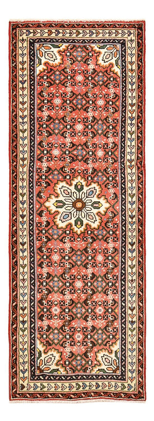 Alfombra de pasillo Alfombra persa - Nómada - 180 x 65 cm - rojo claro