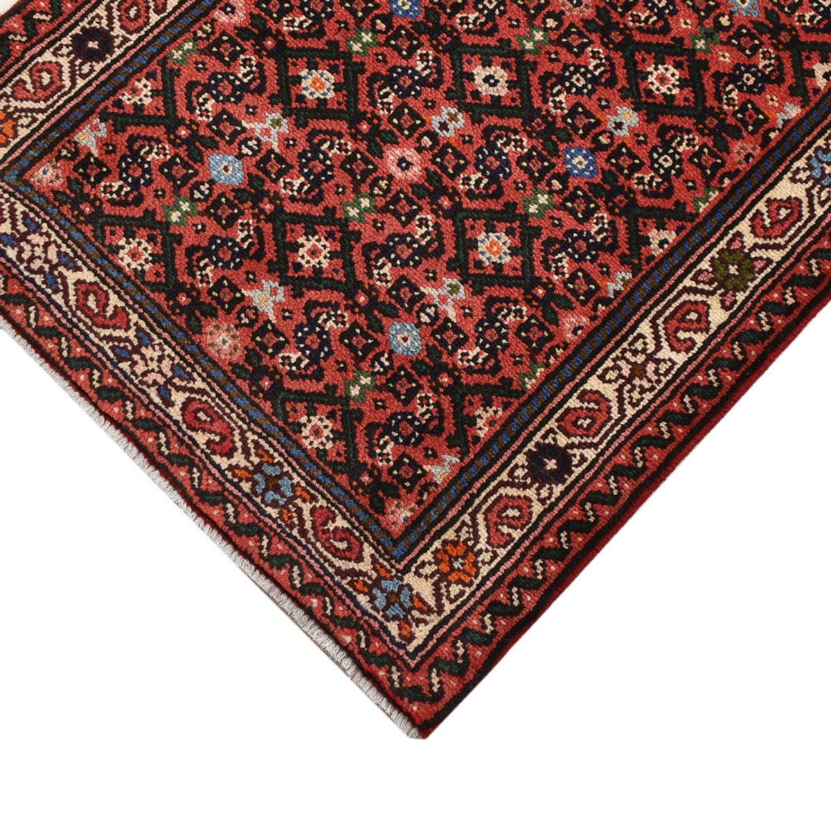 Alfombra de pasillo Alfombra persa - Nómada - 187 x 70 cm - rojo claro