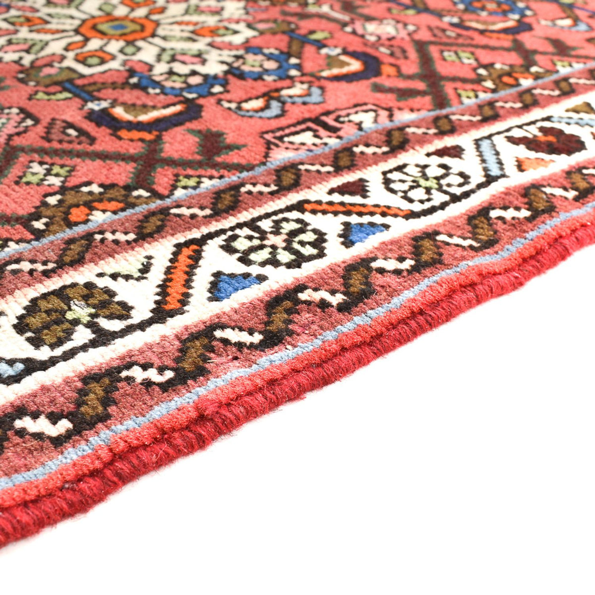 Alfombra de pasillo Alfombra persa - Nómada - 194 x 75 cm - rojo claro