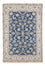 Alfombra persa - Nain - 242 x 165 cm - azul