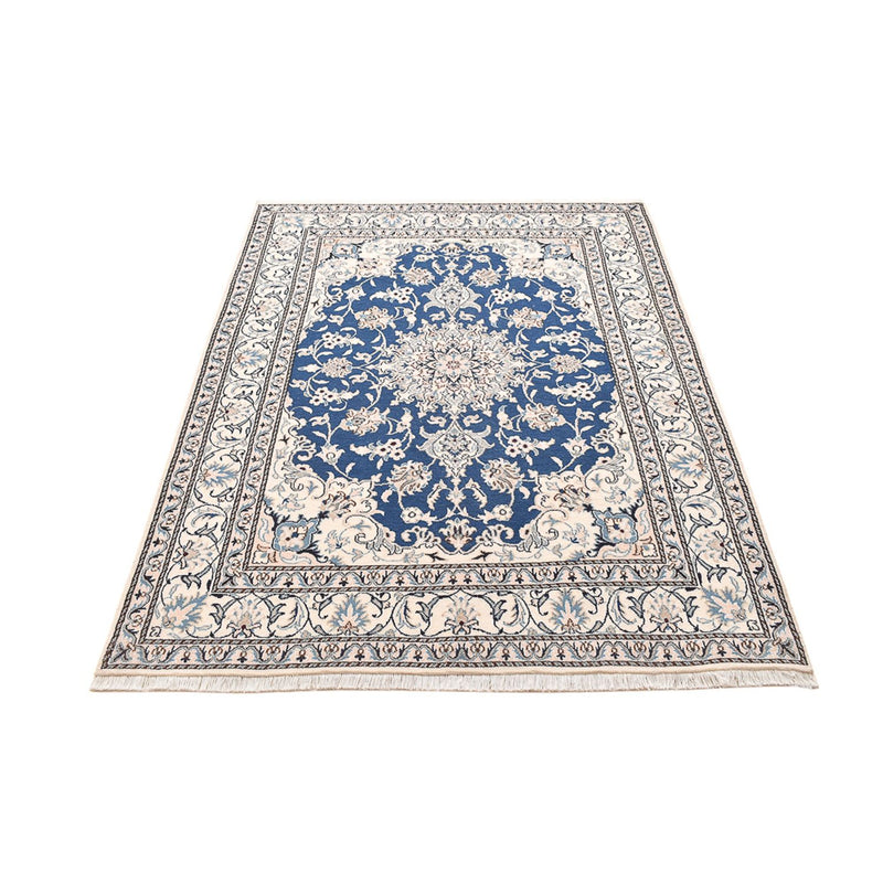 Alfombra persa - Nain - 205 x 149 cm - azul