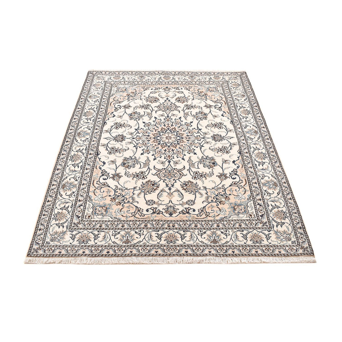 Alfombra persa - Nain - 200 x 150 cm - beige claro