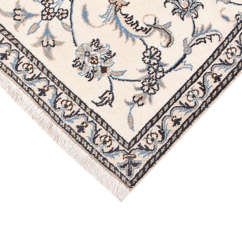 Alfombra persa - Nain - 138 x 90 cm - beige claro