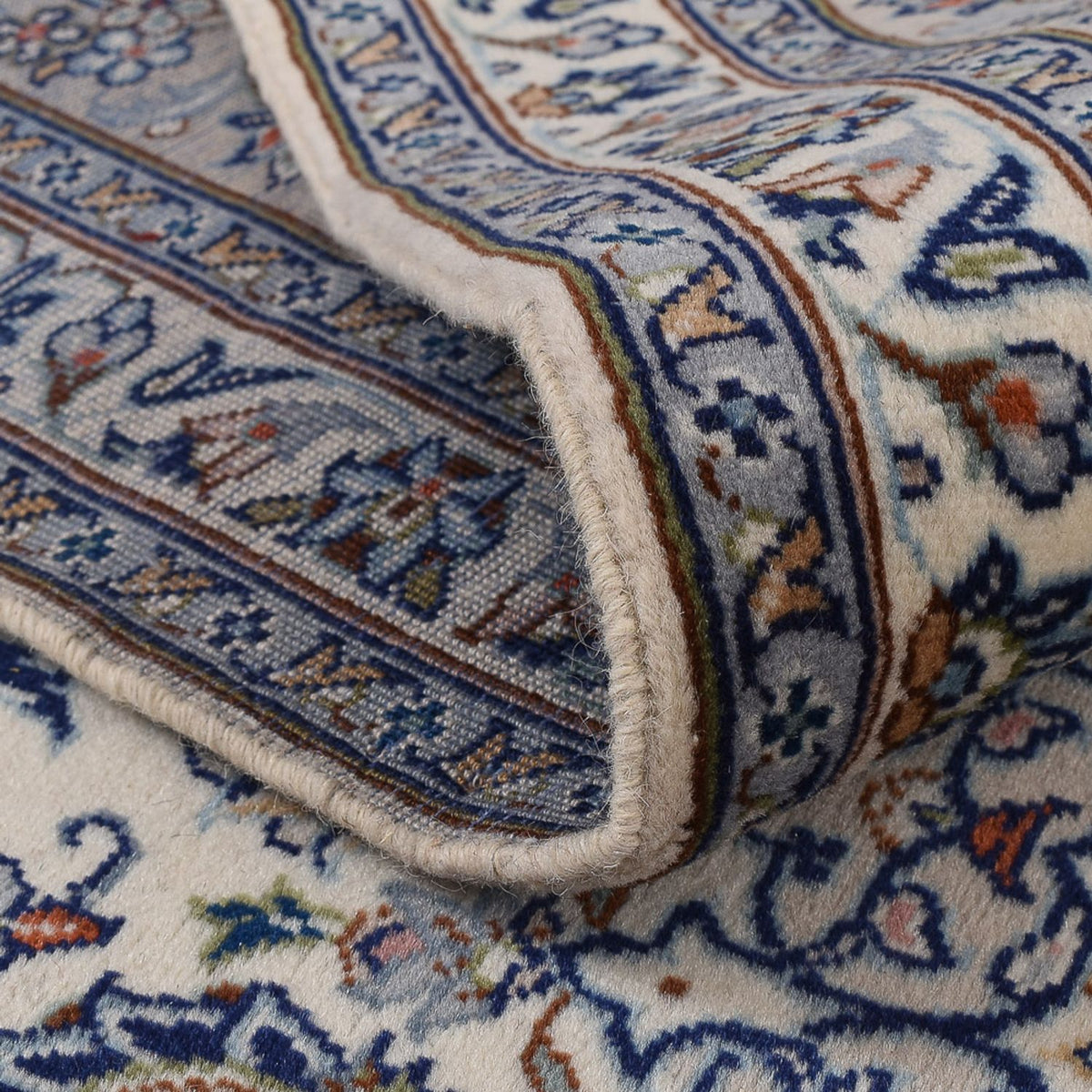 Alfombra persa - Keshan - 350 x 242 cm - gris