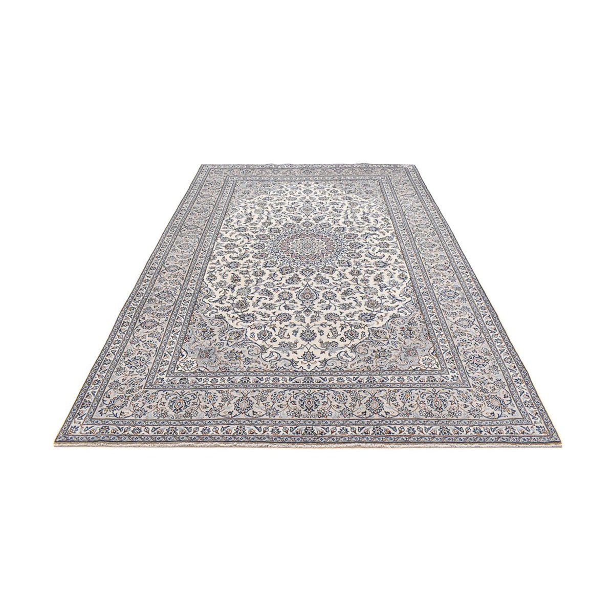 Alfombra persa - Keshan - 350 x 242 cm - gris