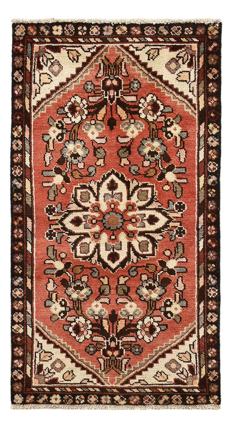 Alfombra persa - Nómada - 120 x 65 cm - rojo claro