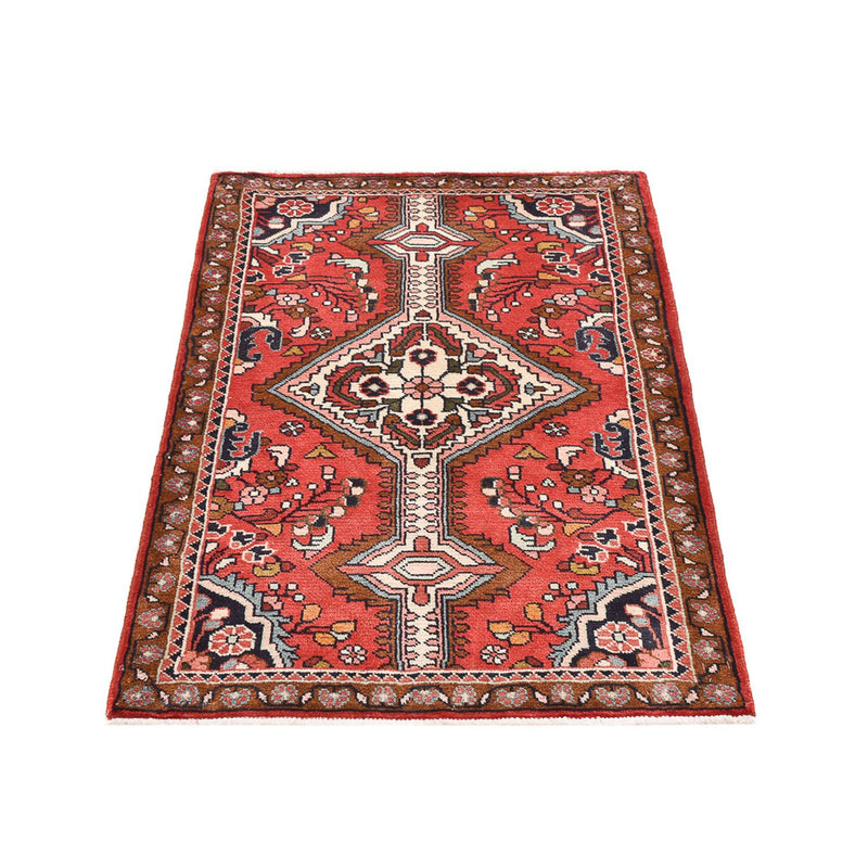 Alfombra persa - Nómada - 107 x 76 cm - rojo
