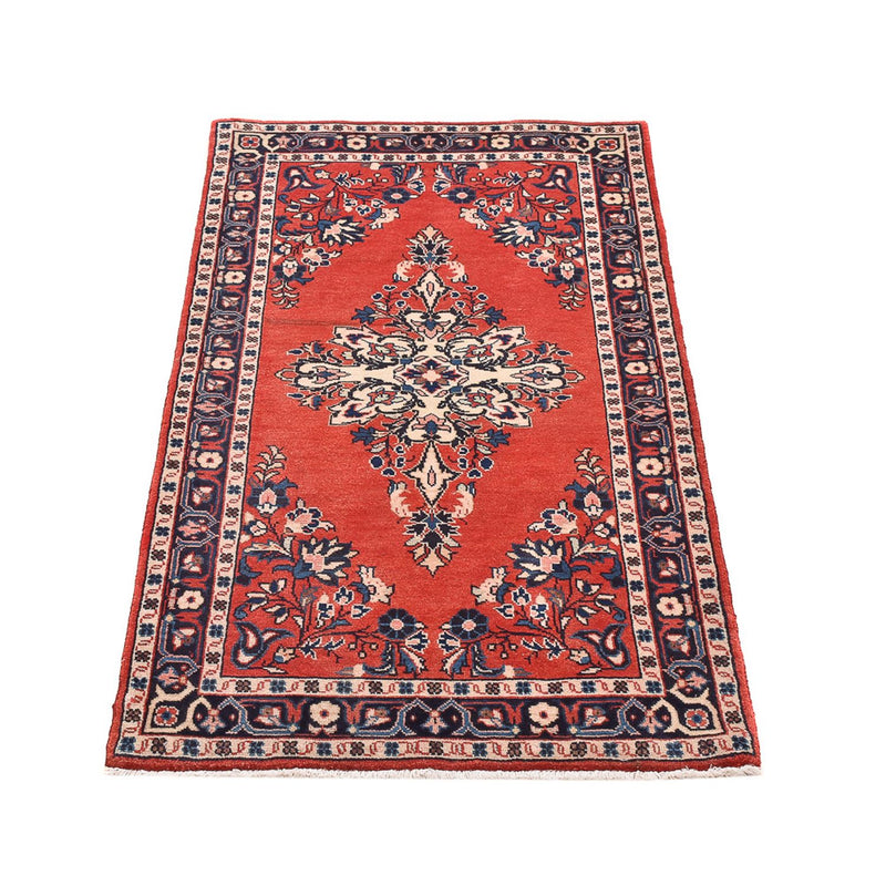 Alfombra persa - Clásica - 127 x 65 cm - rojo