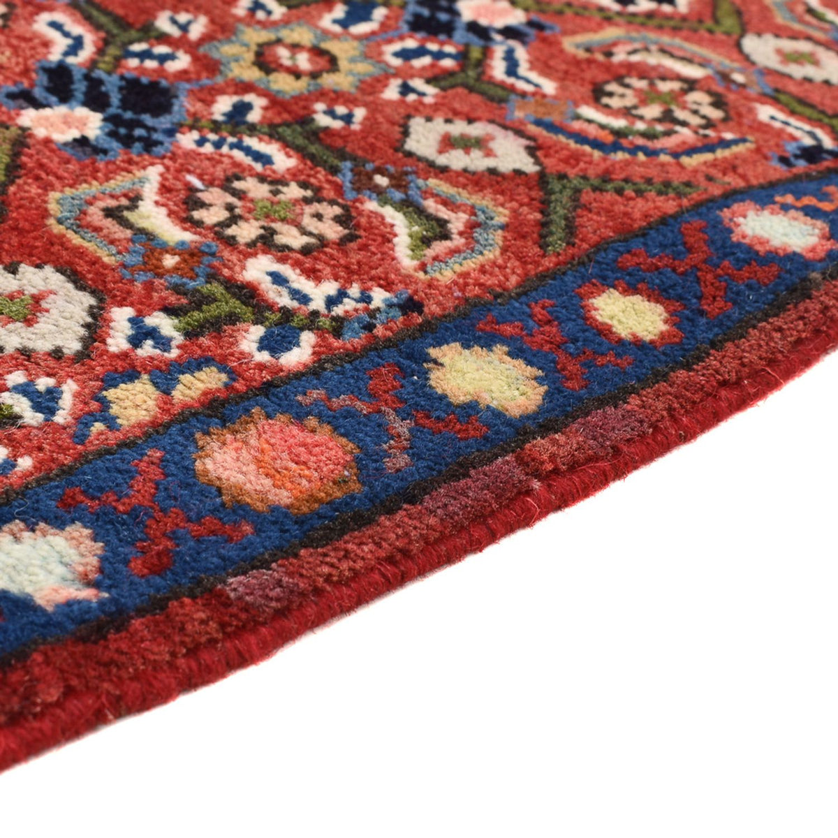 Alfombra persa - Clásica - 129 x 64 cm - rojo claro