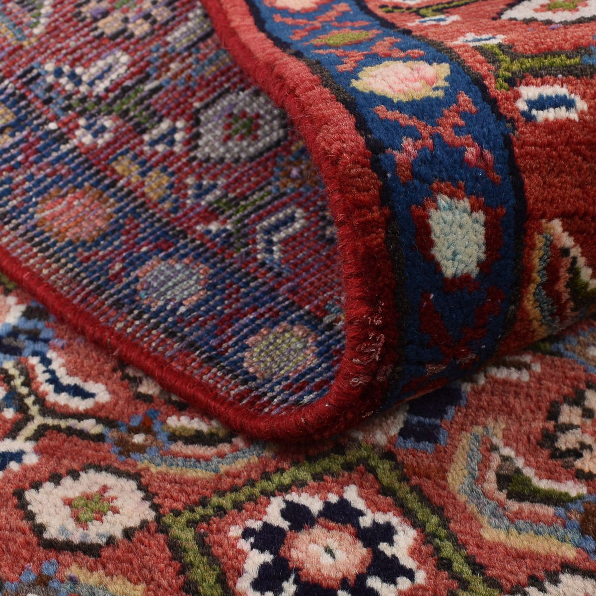 Alfombra persa - Clásica - 129 x 64 cm - rojo claro