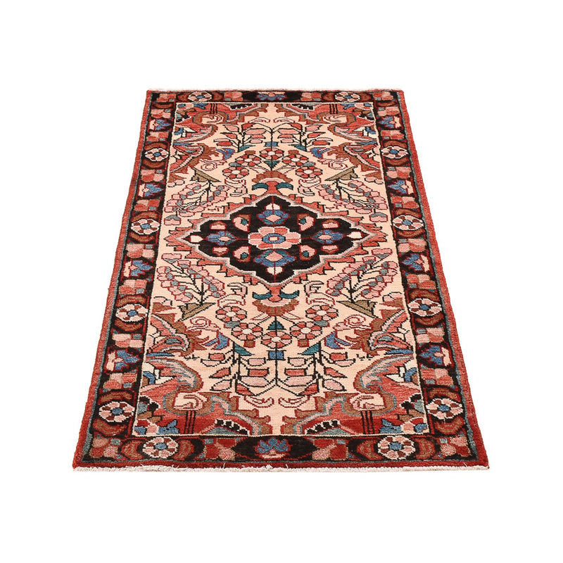 Alfombra persa - Nómada - 139 x 71 cm - multicolor