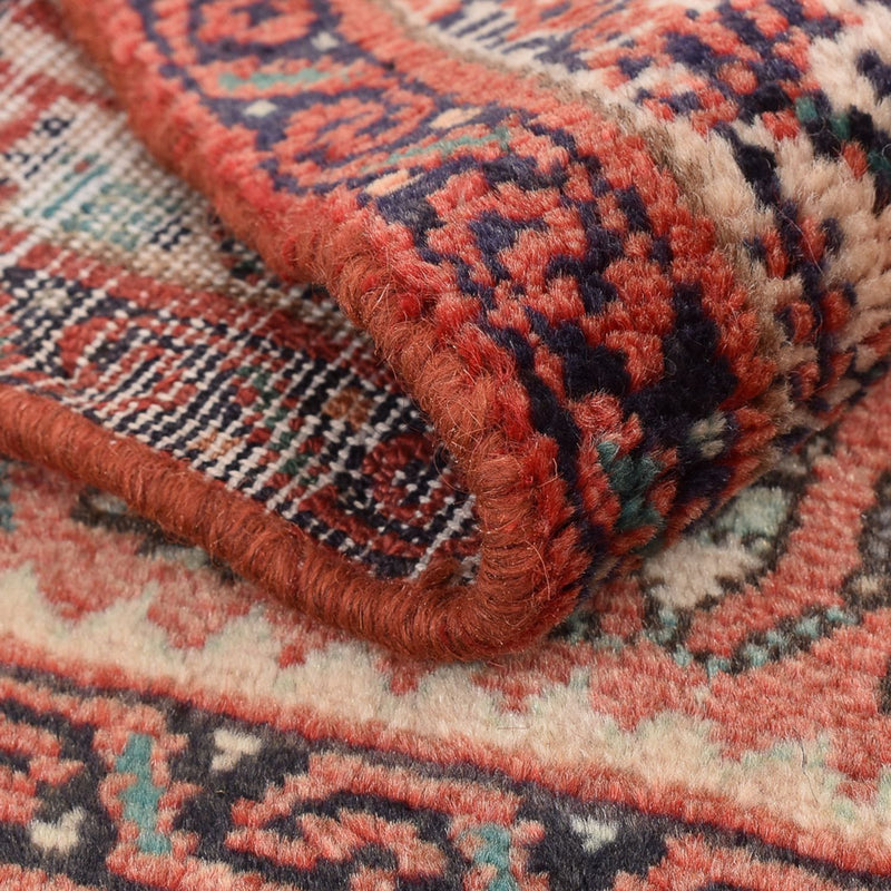 Alfombra persa - Nómada - 102 x 75 cm - rojo claro
