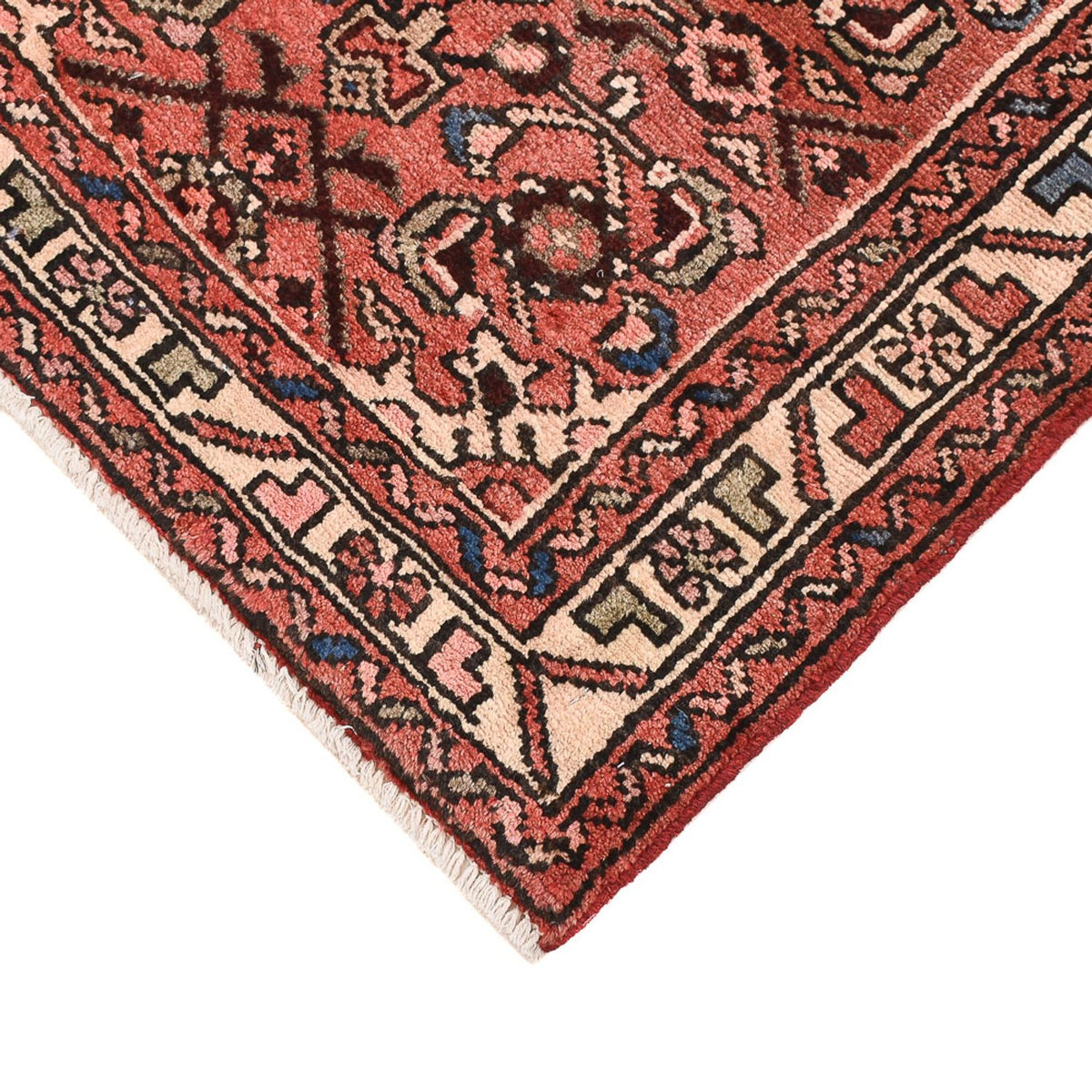 Alfombra persa - Nómada - 106 x 67 cm - rojo claro