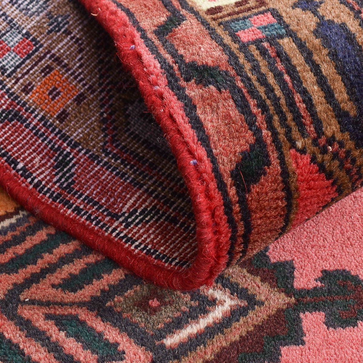 Alfombra persa - Nómada - 123 x 75 cm - rojo claro
