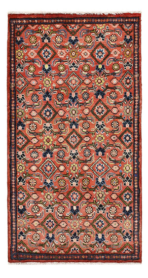 Alfombra persa - Clásica - 130 x 65 cm - rojo claro