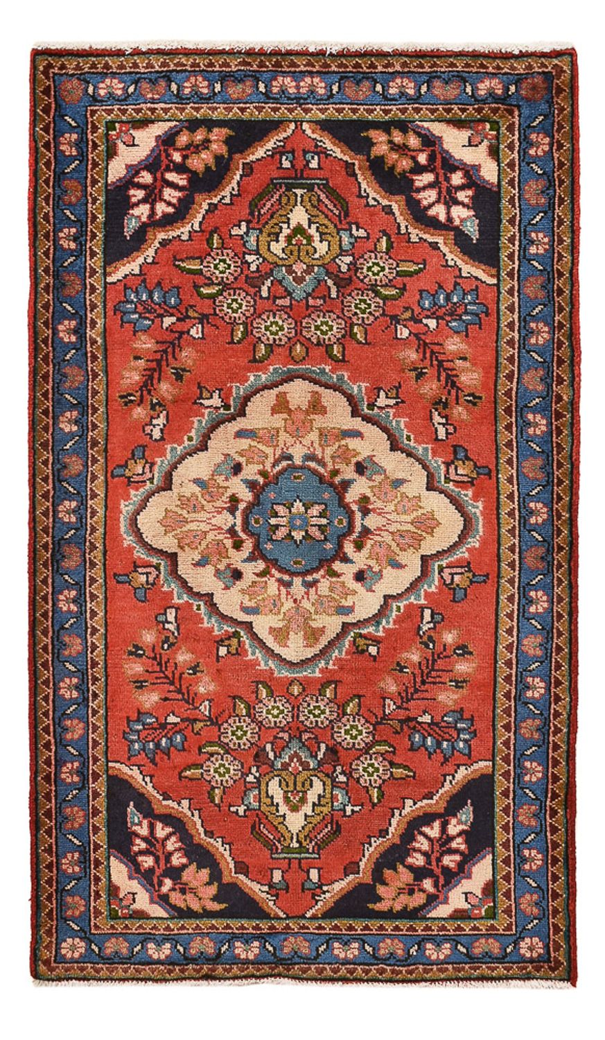 Alfombra persa - Nómada - 128 x 74 cm - rojo