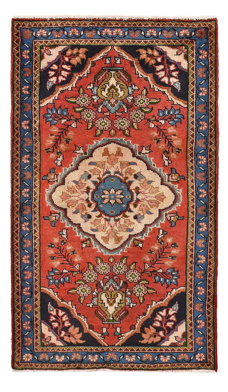 Alfombra persa - Nómada - 128 x 74 cm - rojo
