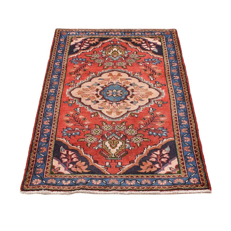 Alfombra persa - Nómada - 128 x 74 cm - rojo