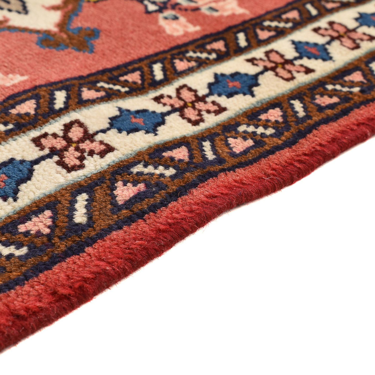 Alfombra persa - Nómada - 130 x 76 cm - rojo