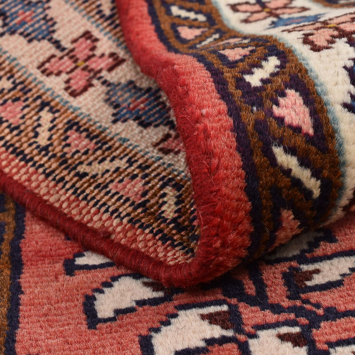 Alfombra persa - Nómada - 130 x 76 cm - rojo