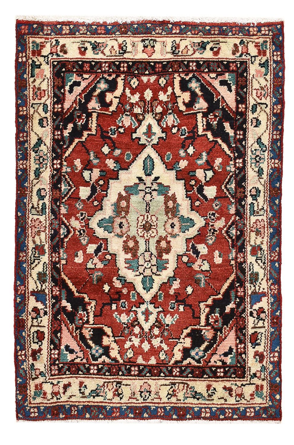 Alfombra persa - Nómada - 115 x 72 cm - rojo