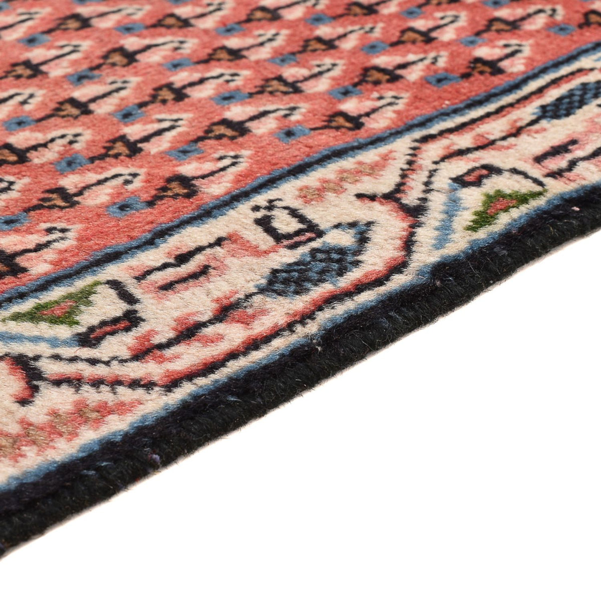 Alfombra persa - Mir - 120 x 62 cm - rojo oscuro
