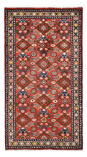 Alfombra persa - Clásica - 133 x 67 cm - rojo claro