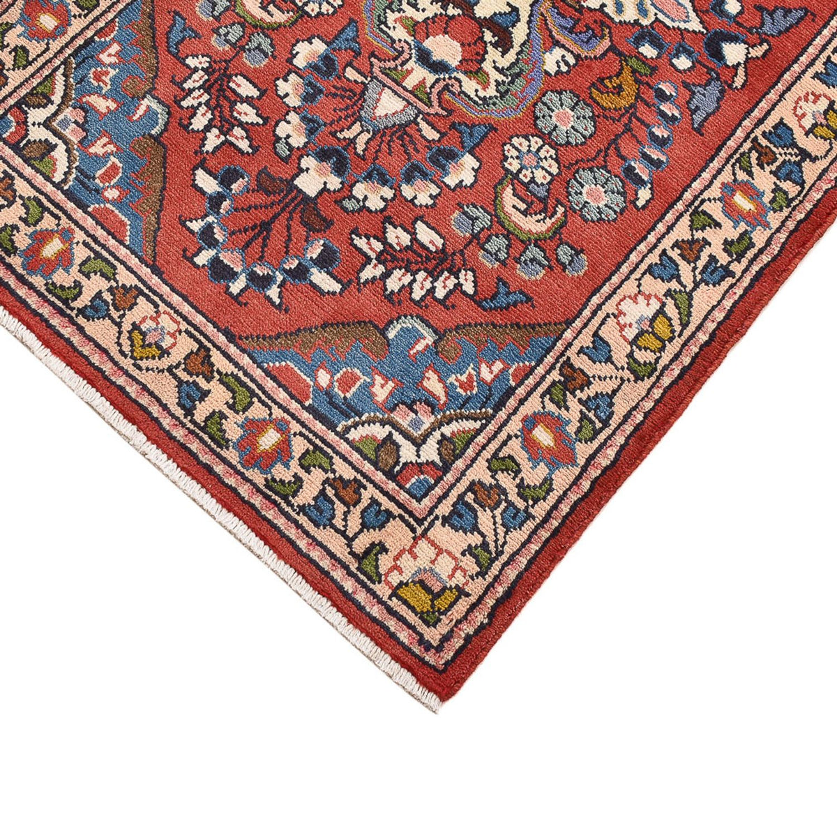 Alfombra persa - Nómada - 130 x 77 cm - rojo