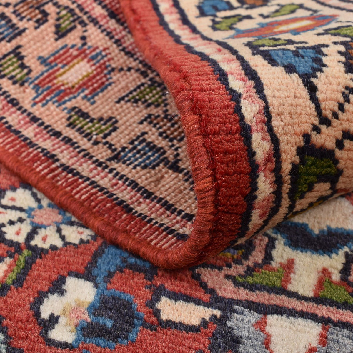 Alfombra persa - Nómada - 130 x 77 cm - rojo