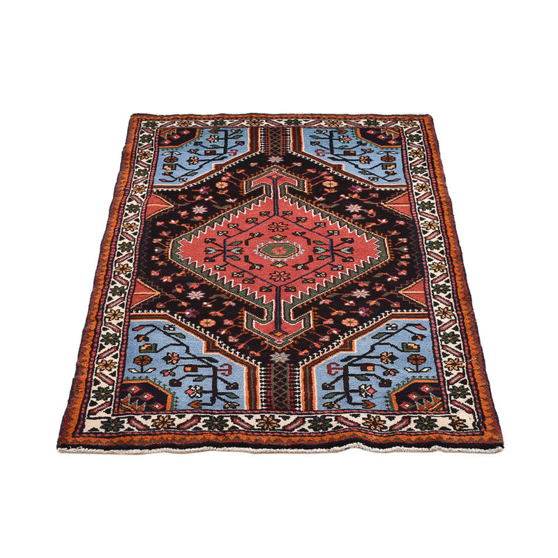 Alfombra persa - Nómada - 132 x 83 cm - multicolor