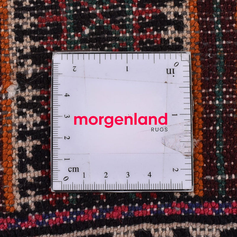 Alfombra persa - Nómada - 132 x 83 cm - multicolor