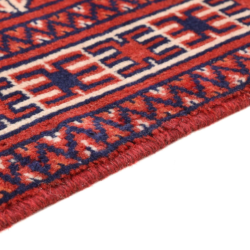 Alfombra persa - Nómada - 92 x 70 cm - rojo oscuro