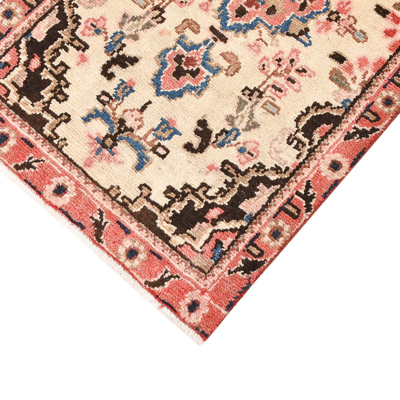 Alfombra persa - Nómada - 101 x 56 cm - beige claro