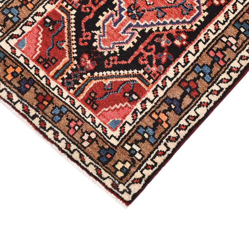 Alfombra persa - Nómada - 83 x 52 cm - rojo claro