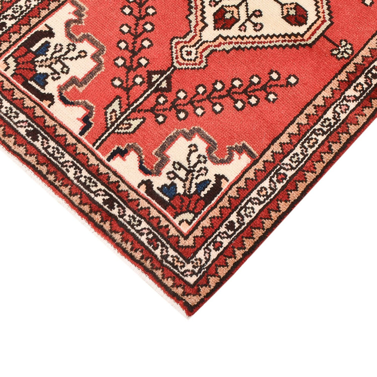 Alfombra persa - Nómada - 100 x 60 cm - rojo