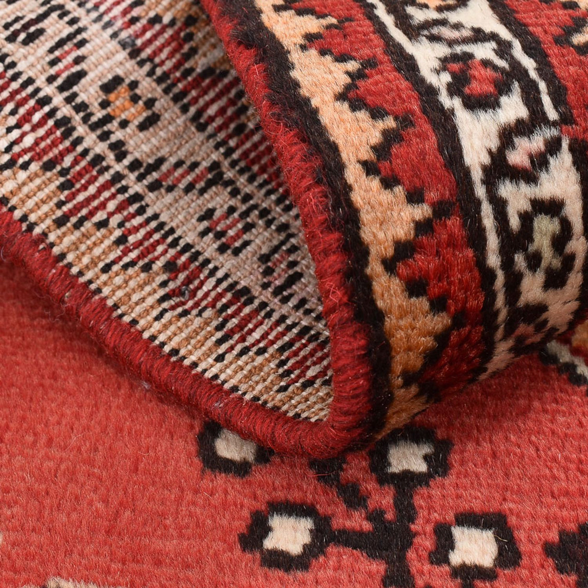 Alfombra persa - Nómada - 100 x 60 cm - rojo