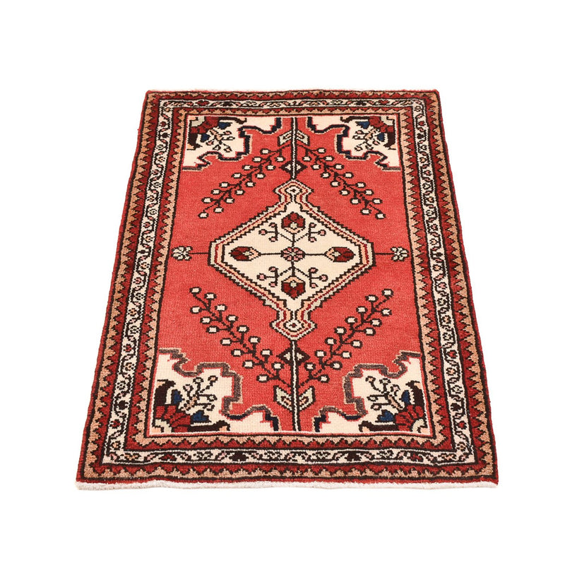 Alfombra persa - Nómada - 100 x 60 cm - rojo