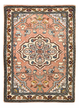 Alfombra persa - Nómada - 95 x 68 cm - rojo claro