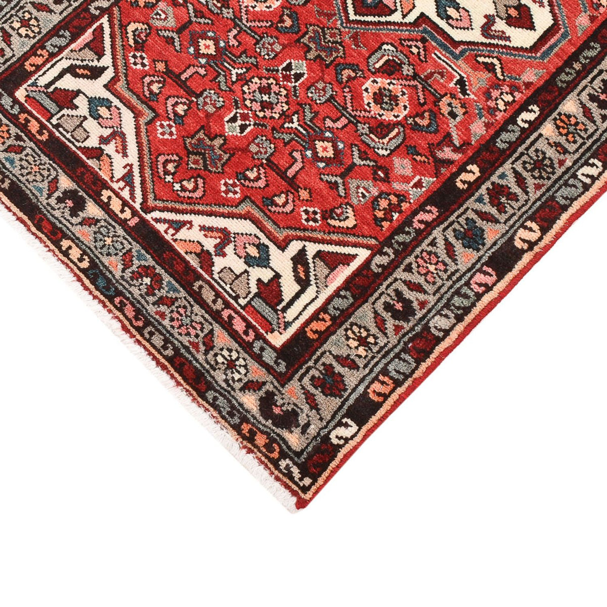 Alfombra persa - Nómada - 100 x 60 cm - rojo