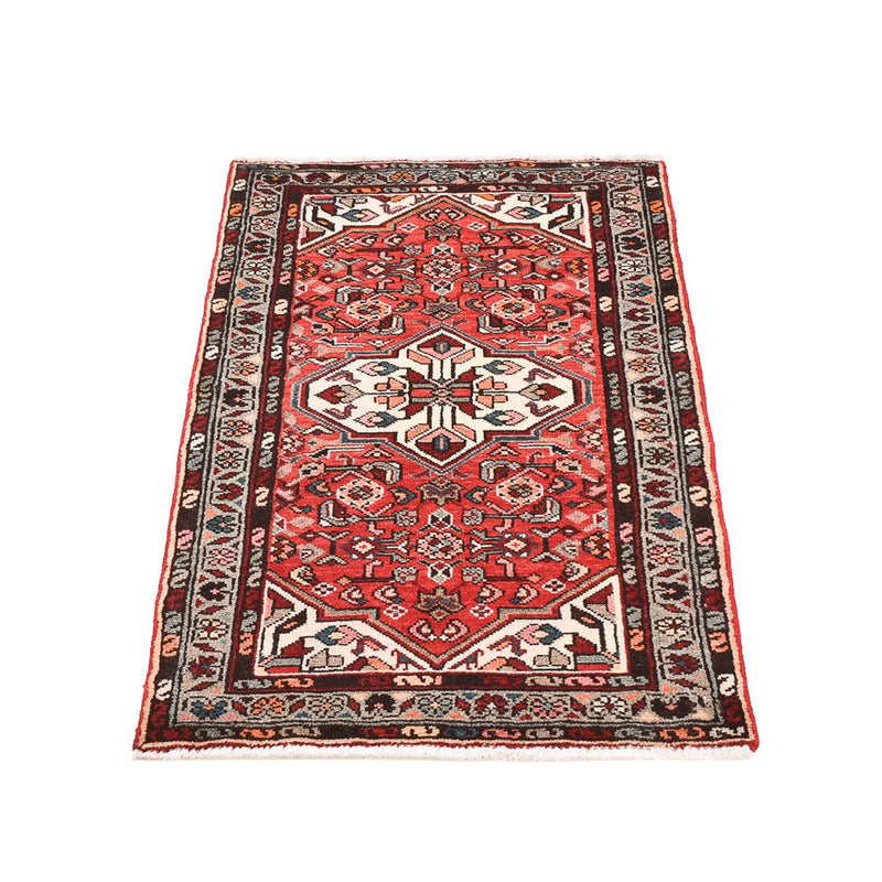 Alfombra persa - Nómada - 100 x 60 cm - rojo