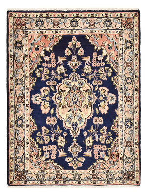 Alfombra persa - Nómada - 87 x 65 cm - azul oscuro