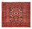 Alfombra persa - Nómada cuadrado  - 43 x 40 cm - rojo