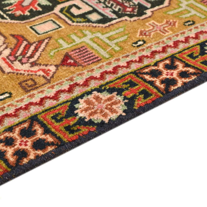 Alfombra persa - Nómada - 82 x 53 cm - verde oliva