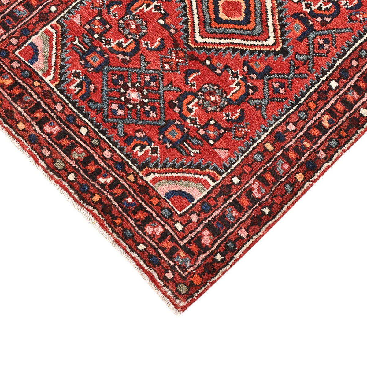 Alfombra persa - Nómada - 85 x 60 cm - rojo
