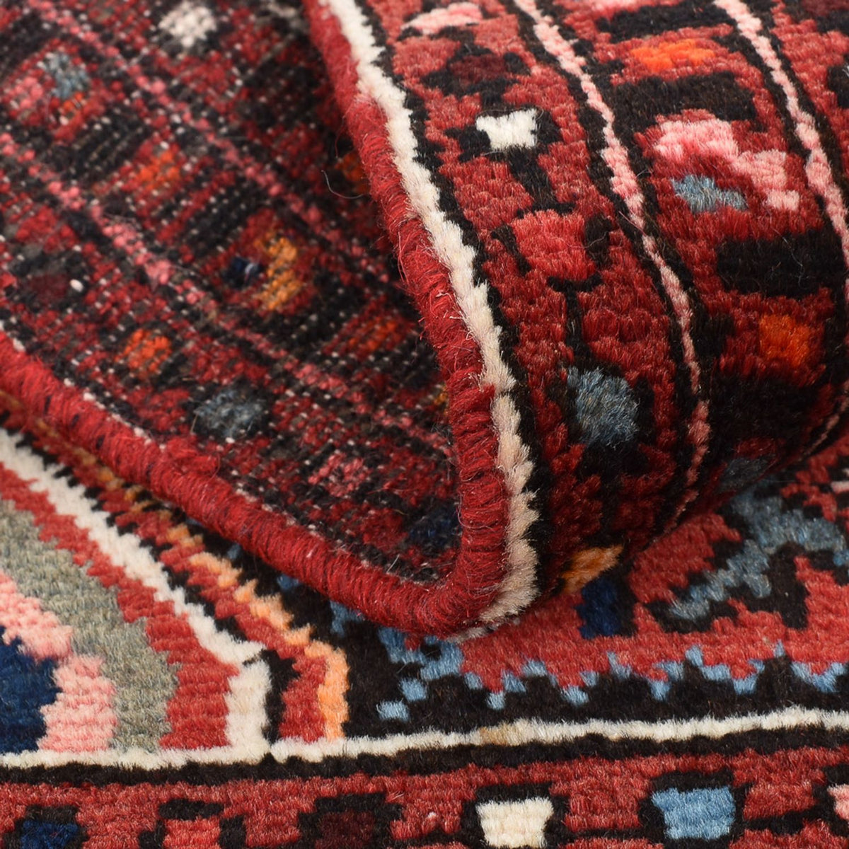 Alfombra persa - Nómada - 85 x 60 cm - rojo
